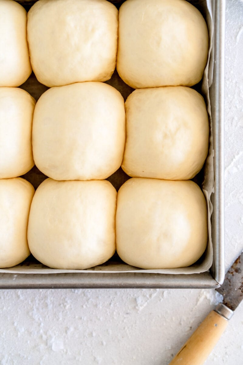 unbaked dinner rolls