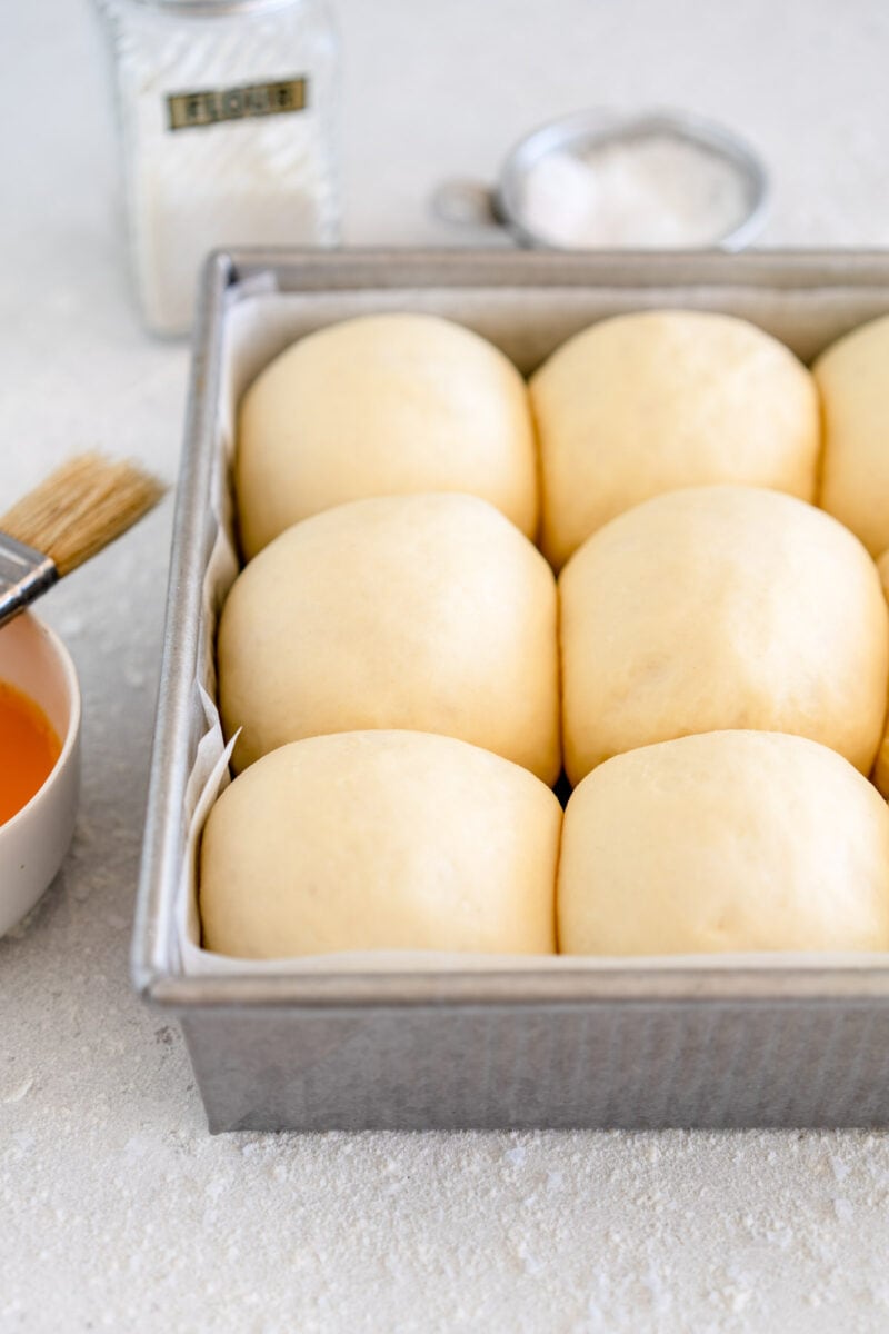 side image dinner roll buns