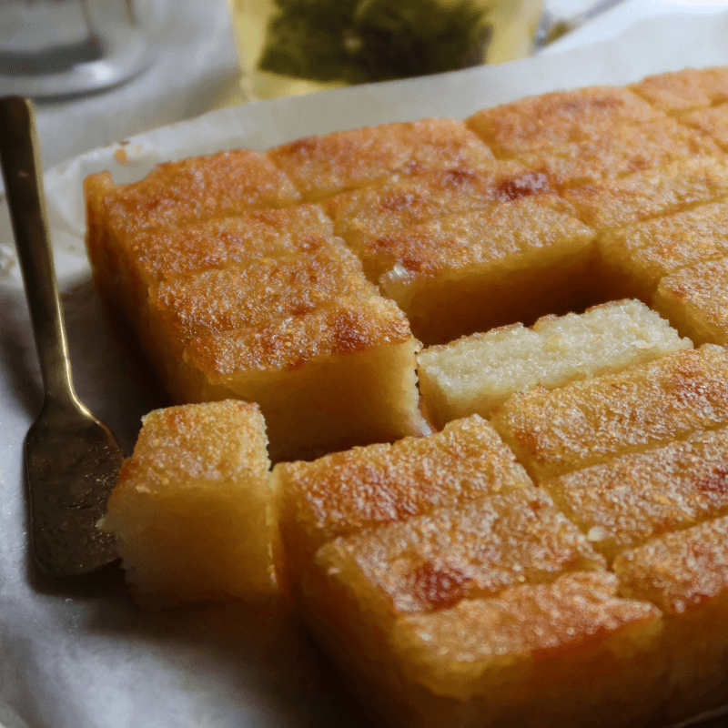 Baked Tapioca Cake (Kuih Bingka Ubi Kayu) Recipe