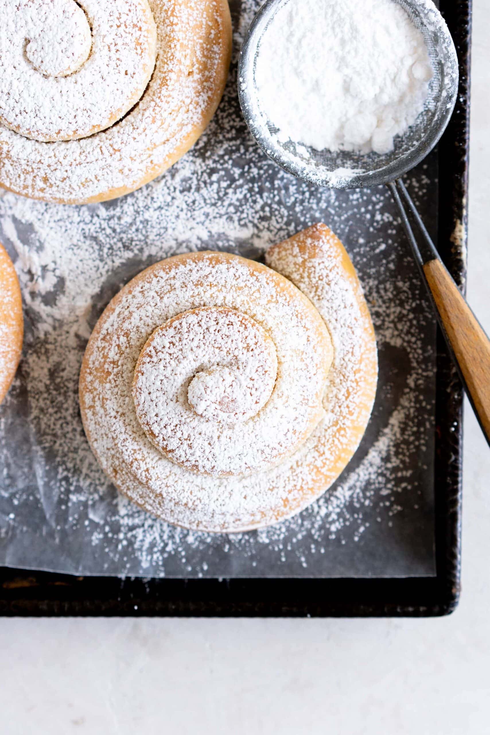 Sourdough Mallorcas from New World Sourdough