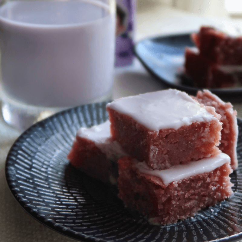 Taro Brownies Recipe – Baking Made Easy by Bakeomaniac