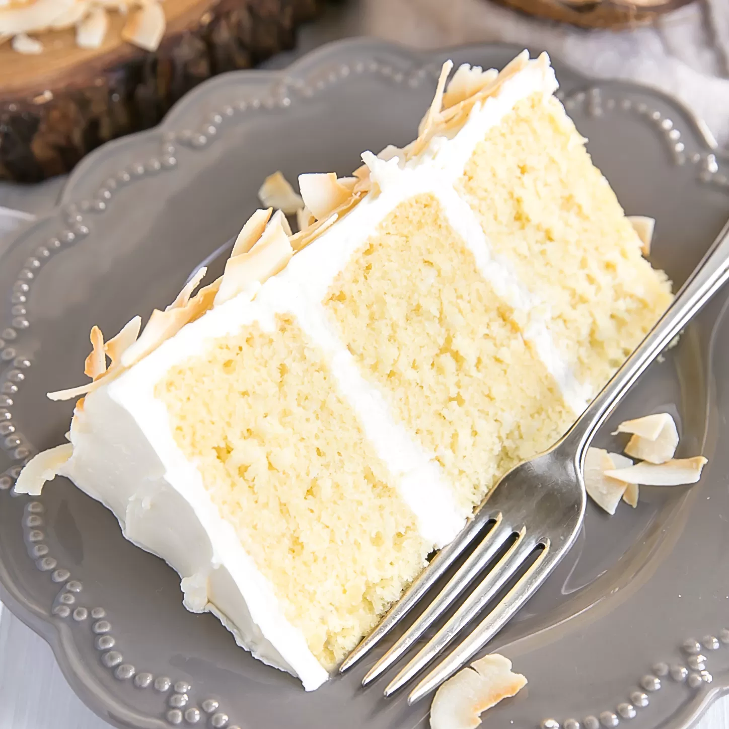 Coconut Cake (No Synthetic Flavors!)